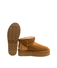 ALVIERO MARTINI PRIMA CLASSE GEO PADDED HALF Ghete NATURAL - Pantofi femei - 4