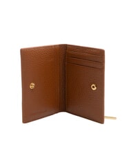 COCCINELLE METALLIC SOFT Portofel din piele coniac - Portofele femei - 2