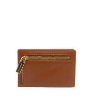 COCCINELLE METALLIC SOFT Portofel din piele coniac - Portofele femei - 3