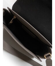 FURLA URBAN Geantă mică de umăr din piele gri urban - Genți femei - 4