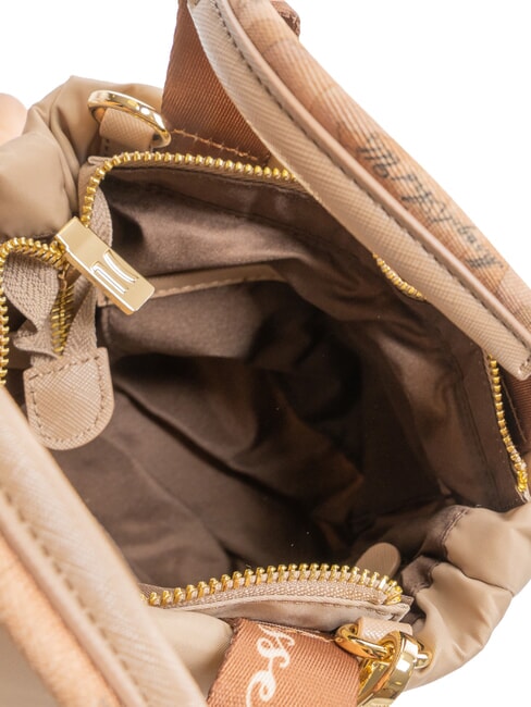 PUFFY NYLON Geantă mică cu curea de umăr gri - Genți femei