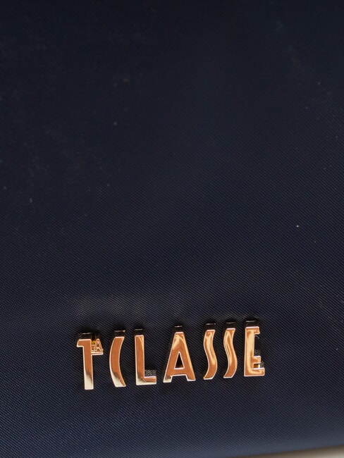 STORMY NYLON Geantă de umăr cu dublă portabilitate albastru de noapte - Genți femei