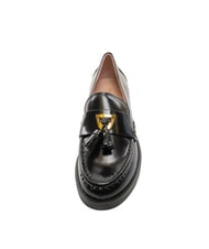 COCCINELLE BEAT SHINY Mocasini din piele cu ciucure negru - Pantofi femei - 3