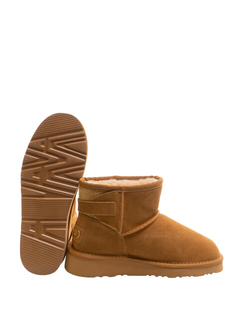 GEO PADDED Ghete NATURAL - Pantofi femei