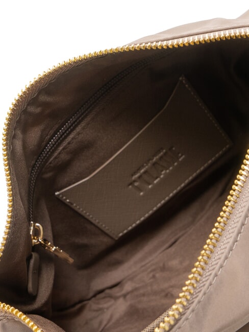 STORMY NYLON Geantă de umăr mică cu semilună turturele - Genți femei