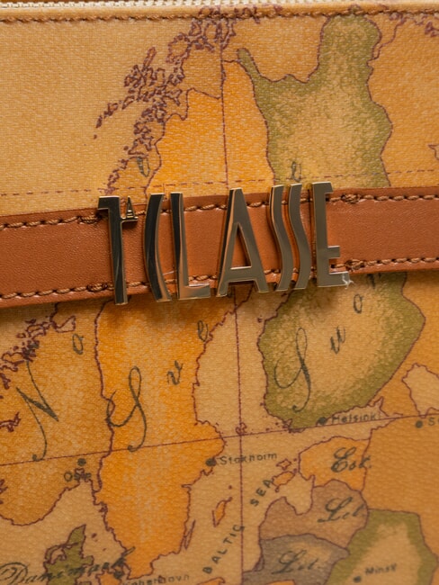 GEO CLASSIC Geantă de mână cu curea de umăr NATURAL - Genți femei