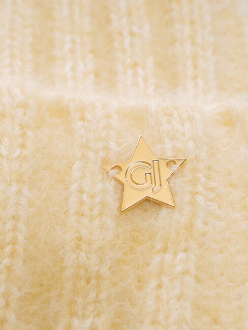 ESTELLE Căciulă beanie cu manșetă CREMĂ - Căciuli