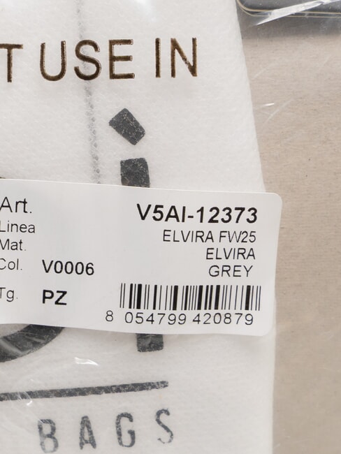 ELVIRA Geantă de umăr cu ținte gri - Genți femei