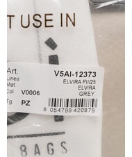 GAUDÌ ELVIRA Geantă de umăr cu ținte gri - Genți femei - 6