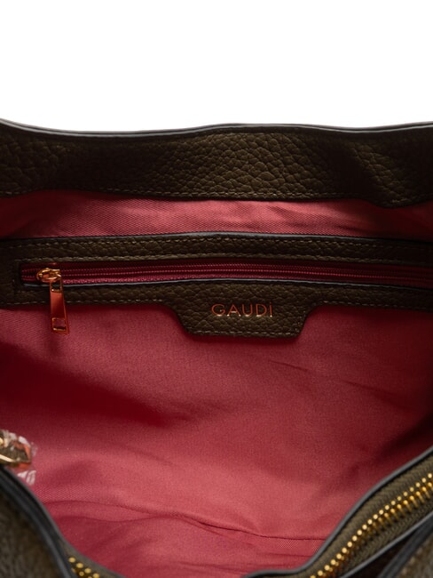 ELVIRA Geantă de umăr hobo MILITARE - Genți femei