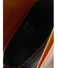 GAUDÌ EVELYN Geantă mică de umăr cu clapă bronza - Genți femei - 5