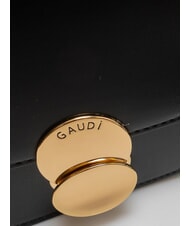 GAUDÌ EVELYN Geantă mică de umăr cu clapă BLACK - Genți femei - 3