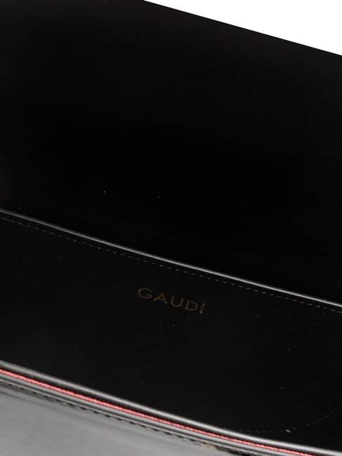 EVELYN Geantă mică de umăr cu clapă BLACK - Genți femei