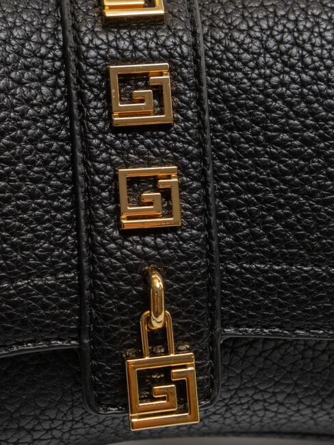 ELVIRA Geantă de umăr cu ținte BLACK - Genți femei