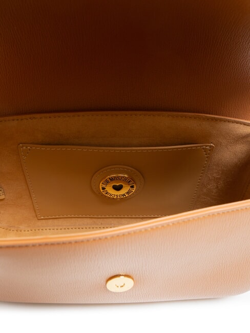 CHUNKY TAB Geantă cu clapă și curea de umăr PIELE - Genți femei