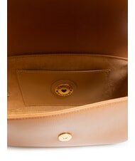 LOVE MOSCHINO CHUNKY TAB Geantă cu clapă și curea de umăr PIELE - Genți femei - 5