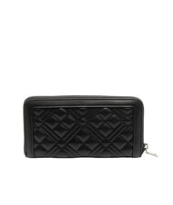LOVE MOSCHINO QUILTED Portofel mare cu fermoar po00bx - Portofele femei - 3
