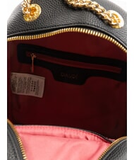 GAUD&Igrave; ESMERALDA Rucsac cu m&acirc;ner din lanț BLACK - Genți femei - 5