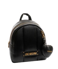 LOVE MOSCHINO PUFFY LOGO Rucsac cu buzunar cu inimă - Genți femei