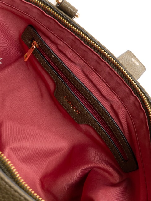 ELVIRA Geantă de cumpărături de umăr MILITARE - Genți femei