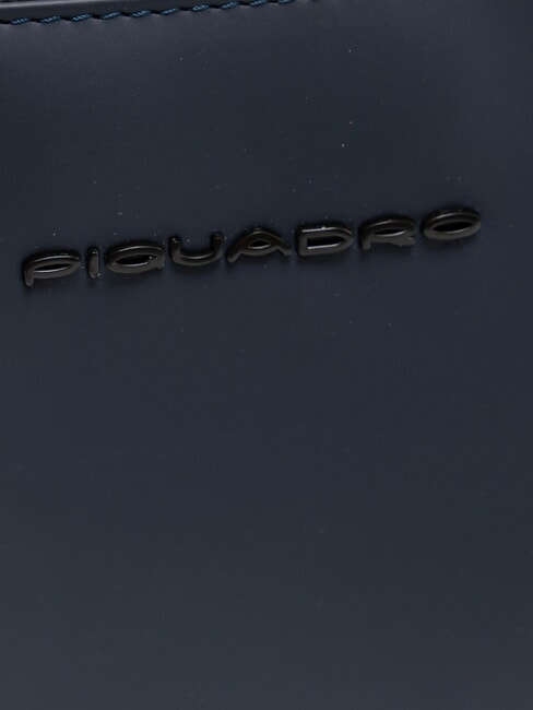 CORNER SPECIALE GOMMATO Geantă tip clutch plată cu manșetă albastru - Husă pentru tabletă și organizator