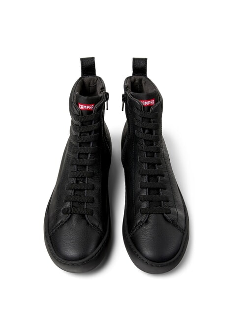 PEU TOURING Ghete sport din piele negru - Pantofi femei