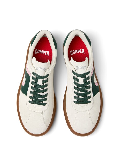 PELOTAS SOLLER Teniși din piele multicolori alb natural - Pantofi femei