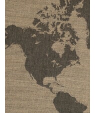 ALVIERO MARTINI PRIMA CLASSE GEO Eșarfă cu franjuri BEIGE - Eșarfe - 5