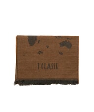 ALVIERO MARTINI PRIMA CLASSE GEO Eșarfă cu franjuri castan - Eșarfe - 4