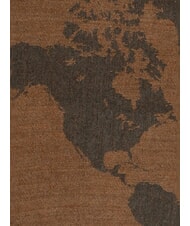 ALVIERO MARTINI PRIMA CLASSE GEO Eșarfă cu franjuri castan - Eșarfe - 5