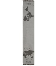 ALVIERO MARTINI PRIMA CLASSE GEO Eșarfă cu franjuri albastru ceresc - Eșarfe - 2