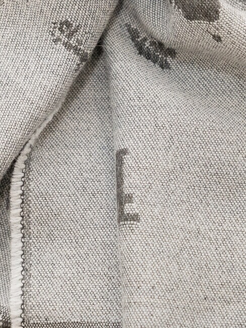 GEO Eșarfă cu franjuri albastru ceresc - Eșarfe