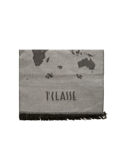 GEO Eșarfă cu franjuri albastru ceresc - Eșarfe