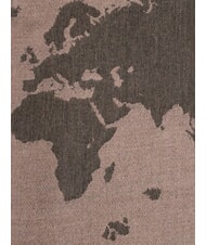 ALVIERO MARTINI PRIMA CLASSE GEO Eșarfă cu franjuri pudra - Eșarfe - 5