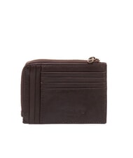 TIMBERLAND CLASSIC Portcard din piele cu portofel pentru monede maro &icirc;nchis - Portofele bărbați - 2