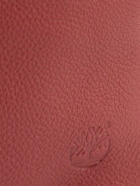 SMALL Geantă mică de piele cu mâner roşu - Genți femei