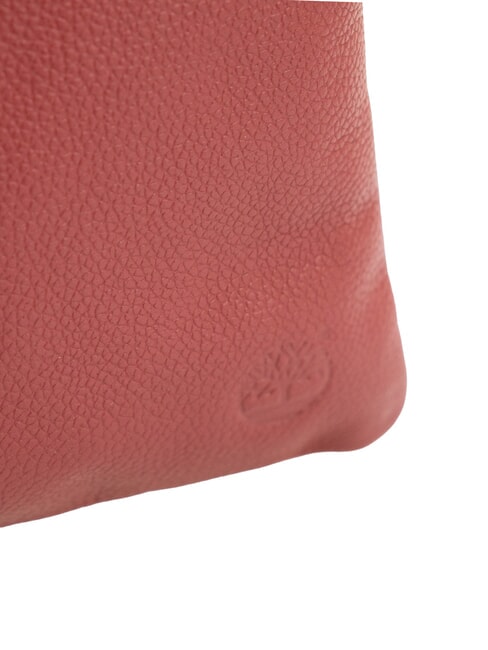 LARGE Geantă mare de mână din piele cu mâner roşu - Genți femei