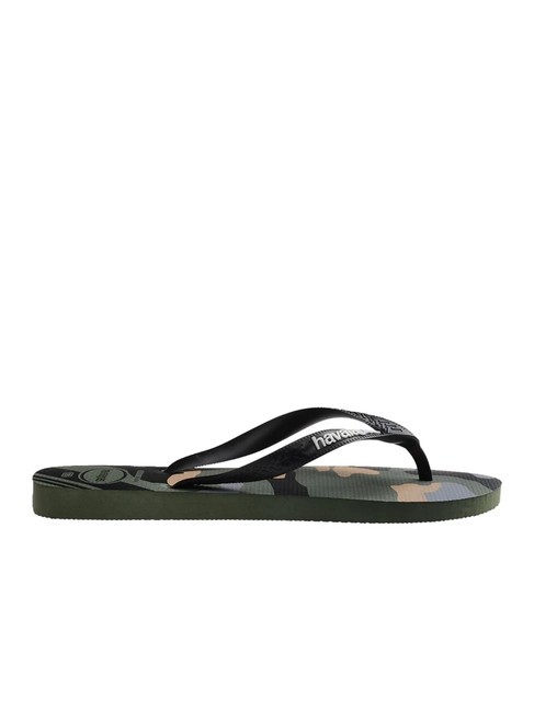 Haltere TOP CAMU măsline verde/negru - Pantofi unisex