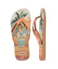 HAVAIANAS TOP TROPICALIA Papuci flip-flop piersică - Pantofi femei - 6