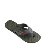 HAVAIANAS TRACK WAVES Papuci flip-flop olivegreen - Pantofi bărbați - 3