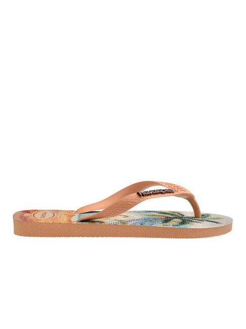 TOP TROPICALIA Papuci flip-flop piersică - Pantofi femei