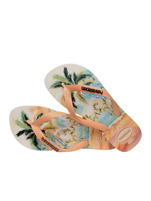 TOP TROPICALIA Papuci flip-flop piersică - Pantofi femei