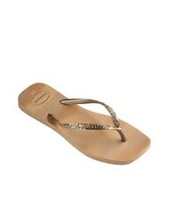 HAVAIANAS STYLESLIM SQUARE GLITTER Sandale pătrate de aur - Pantofi femei - 3