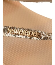 HAVAIANAS STYLESLIM SQUARE GLITTER Sandale pătrate de aur - Pantofi femei - 5