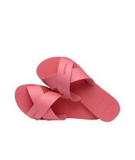 HAVAIANAS AQUA Papuci cu bandă încrucișată porțelan roz - Pantofi femei - 5