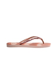 HAVAIANAS STYLESLIM SQUARE GLITTER Sandale pătrate ballet a crescut - Pantofi femei - 2