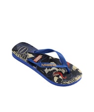 HAVAIANAS TOP MARVEL CLASSICS Slapi de cauciuc marineblu - Pantofi unisex - 4