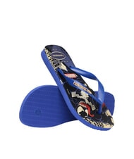 HAVAIANAS TOP MARVEL CLASSICS Slapi de cauciuc marineblu - Pantofi unisex - 6
