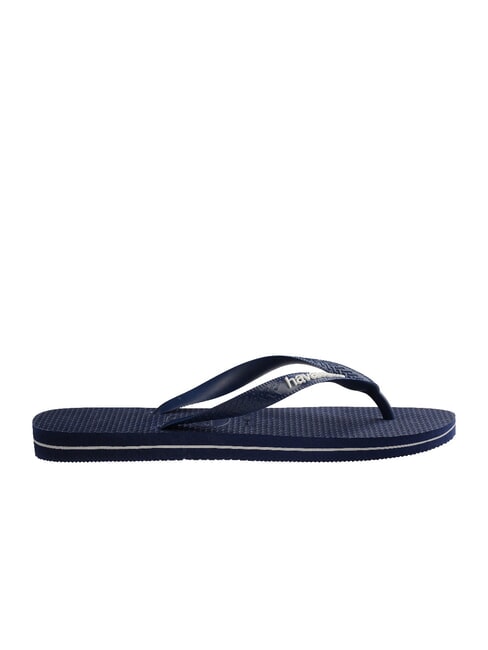TOP RUBBER LOGO FILETE Papuci flip-flop navyblu - Pantofi bărbați