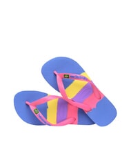 HAVAIANAS BRASIL TECH Papuci flip-flop albastru provence - Pantofi unisex - 4